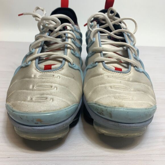 Size 9 - Nike Air VaporMax Plus Chicago White Red Blue CW6974-100 - Picture 5 of 9